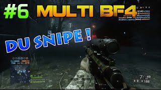 Battlefield 4 ● Gameplay multijoueur 6 ● Conquête Zavod Night SRR61 ● Snipe la nuit PS4 FR [upl. by Nilved462]