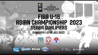 FIBA U16 ASIAN CHAMPIONSHIP 2023 SEABA QUALIFIERS [upl. by Rubin196]