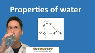 Properties of water  U2  ATAR Chemistry QCE [upl. by Ayotahs]