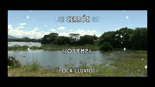 Nivel del agua en Rio Lempa y embalse cerron grande despues de epoca lluviosa de 2022 El Salvador [upl. by Tcideneb416]