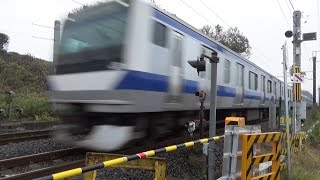 噂の銅像山踏切 常磐線130kmh 高速通過集 Joban Line Crossing [upl. by Quentin67]