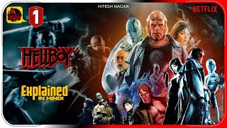 Hellboy 2004 Movie Explained In Hindi  Prime Video Hellboy 1 हिंदी  उर्दू  Hitesh Nagar [upl. by Eiramesor]