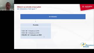 Droits retraite  Condition douverture et validation de lactivité partielle [upl. by Jeffie284]