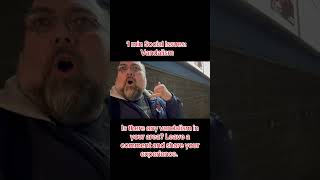 1 min Social Issues vandalism…tiktok safety crime community integrity saskatchewan canada [upl. by Eggett]