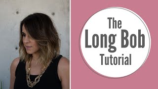 Summer Lob Haircut Tutorial [upl. by Llertnov]