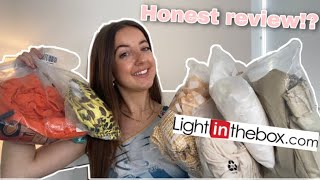 LIGHT IN THE BOX TRY ON HAUL  HONEST REVIEW [upl. by Horner]