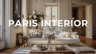 Creating PARISIAN Aesthetics In Modern Homes  Interior Design Tips [upl. by Ambrogino538]