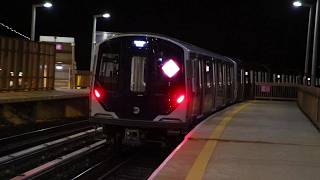 New Trains For Staten Island R211S Express Train amp Deadhead  Clifton Station [upl. by Fasto]