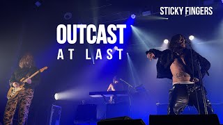 Sticky Fingers  Outcast At Last Live  Razzmatazz 2023 [upl. by Anaugahs923]