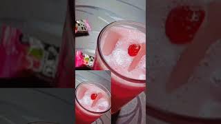 shorts strawberry shake strawberrymilkshake streetfood instantrecipe summer superglorygirls [upl. by Eiryt]