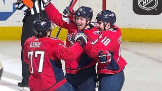 Backstrom buries OT winner for series lead [upl. by Cataldo152]