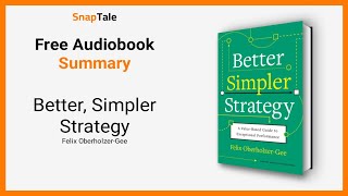 Better Simpler Strategy by Felix OberholzerGee 7 Minute Summary [upl. by Rubbico]