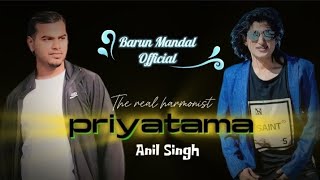 PRIYATAMA  Anil Singh  Karaoke  Music [upl. by Beth]