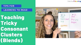 Teach Consonant Clusters Blends  TR never CHR DR never JR  Science of Reading  Phonics Tip [upl. by Cavan]