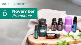 doTERRA Europe November Promotions [upl. by Martinson]