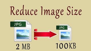 How to reduce image file size with paint [upl. by Meldoh]