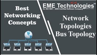 Network Topologies Bus Topology [upl. by Nahguav]