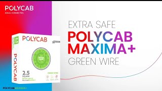 POLYCAB Maxima  Green wirepolycab wirewiring 🔥 [upl. by Leslie]