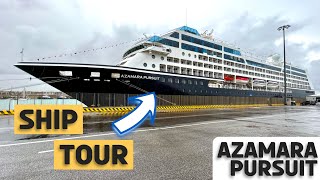 Azamara Pursuit  Full Ship Tour in under 10 minutes [upl. by Lyrred]