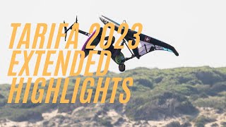 Extended Highlights GWA Tarifa Wingfoil World Cup 2023 4K [upl. by Amehsat]