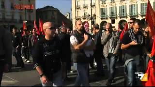 Piazzapulita  La piazza di Torino [upl. by Nalahs]