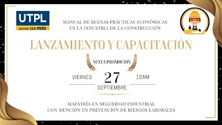 👷‍♂️UTPL  LANZAMIENTO Y CAPACITACIÓN  🔴TRANSMISIÓN EN VIVO [upl. by Naamana]