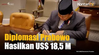 Hasil Kunjungan 5 Negara Prabowo Bawa Komitmen Investasi US 185 Miliar  KONTAN News [upl. by Susumu]