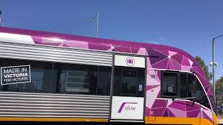 2 vline trains arriving at tarneit station [upl. by Ddene955]