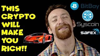 CHEAPEST Cryptocurrency that WILL make you RICH  Walton ChainBitBay SAFEX SYS COIN Neo [upl. by Jarad]