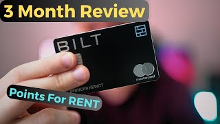 BILT Mastercard After 3 Months  BEST Credit Card For Renters in 2024 [upl. by Netsirt]