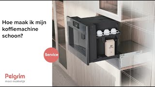 Hoe maak ik mijn koffiemachine schoon  Pelgrim Service [upl. by Collier]