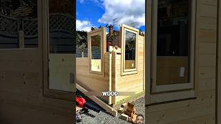 logcabin woodhouse tinyhouse shorts [upl. by Lavinie763]