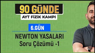 Newton Yasaları Soru Çözümü 1  2025 AYT Fizik kampı [upl. by Aisinut]