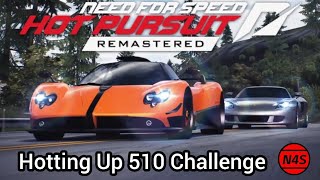 NFS hot pursuit remastered Hotting Up BEAT 510 [upl. by Attirehs589]