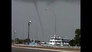 Tornado na foz do rio Amazonas em Macapá [upl. by Dayiz953]