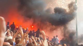 HSV  Mönchengladbach  12052018  Pyro amp Randale  Nordtribüne 22A [upl. by Amie]