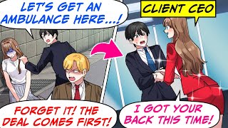 I Got Fired for Being Late to a Big Meeting as I Was Helping a Lady But Then…RomCom Manga Dub [upl. by Ijok]