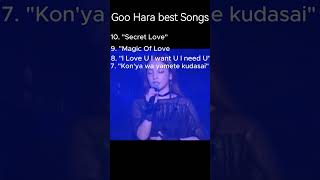 Goo Hara bestes songs part 1 [upl. by Brest]