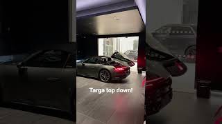 2023 Porsche Targa 4S Top Down [upl. by Yenots]