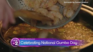 Explore Louisiana Celebrating National Gumbo Day [upl. by Evadnee]