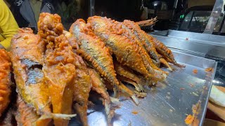 Nashiks Famous Masala Fish Fry  Indian Street Food [upl. by Niatsirk178]