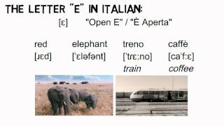 Italian Pronunciation Video 2 Italians Vowels [upl. by Skrap]