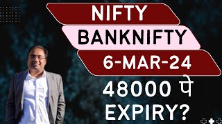 Nifty Prediction and Bank Nifty Analysis for Wednesday  6 March 24  Bank NIFTY Tomorrow [upl. by Nirehtac]