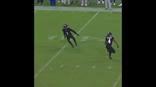 Rashod Bateman catches for a 23yard Gain vs Buffalo Bills [upl. by Solracsiul]