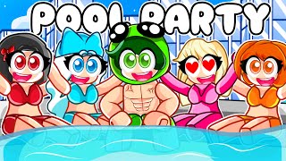 TRAPPED in a GIRLS ONLY POOL PARTY in Roblox Driving Empire [upl. by Enileuqcaj246]