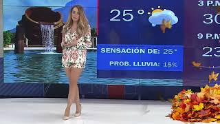 Gaby Lozoya clima 26 de septiembre 2024 HD [upl. by Adlare]