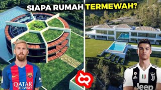 Jadi Pemain Sepak Bola Terkaya di Dunia Inilah Rumah Mewah Messi dan C Ronaldo [upl. by Bass491]