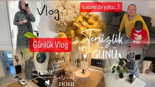 Temizlik Motivasyonu Vlog💯ne ile siliyorum⁉️çok ısrar etti⁉️yemek özgeden💯babamda gidiyor⁉️VLOG [upl. by Tereb]