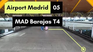 Spain Airport Madrid MAD 4K Airport Guide Tips Help Walking [upl. by Patti]