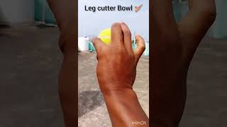 Leg cutter Bowl 🏏  in tennis ball  fast bowling  official sachin 405 ytshortsvideo sports [upl. by Euqitsym]